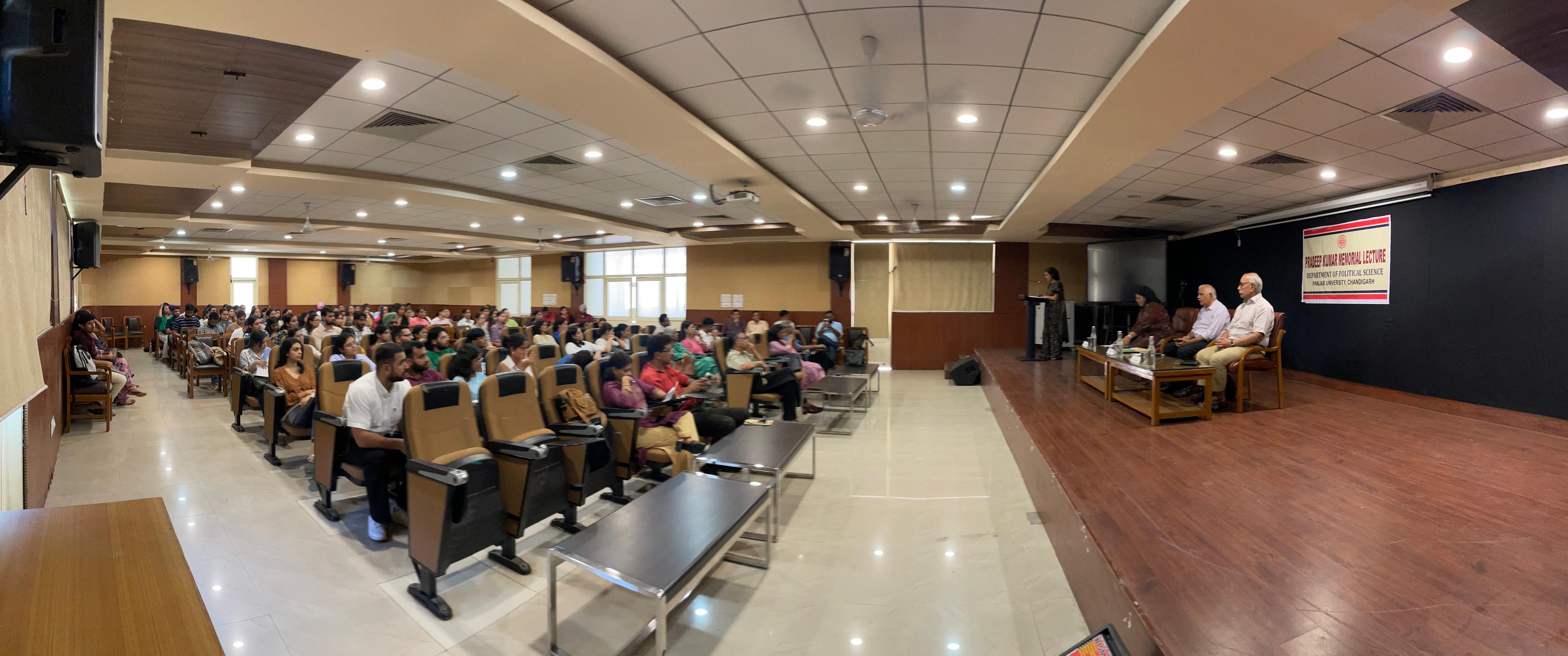 17th Annual Prof. Pradeep Kumar Memorial Lecture at Punjab University: Discussion on State Reorganization and Regional Development
